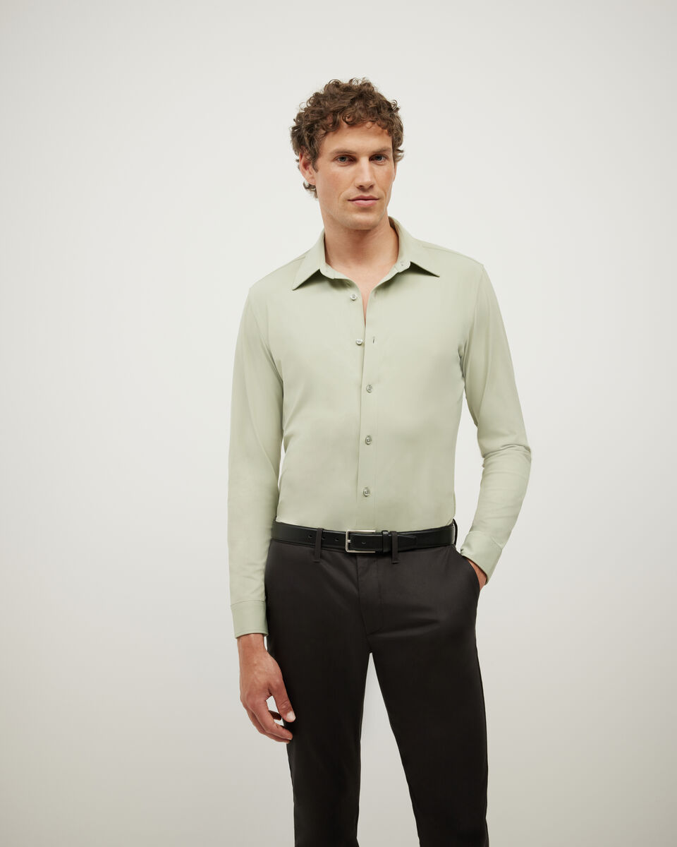 Slim Travel Shirt, Light Green, hi-res